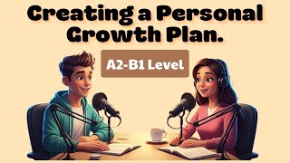 Creating a Personal Growth Plan | Simple English Podcast for Beginners (A1–A2)