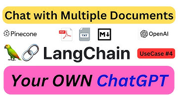 ChatGPT For Your DATA | Chat with Multiple Documents Using LangChain