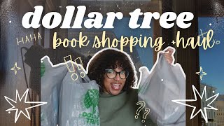Let’s go book shopping at Dollar Tree + haul 🛒🛍️📚