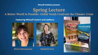 Spring 2026 Lecture: A Better World Is Possible