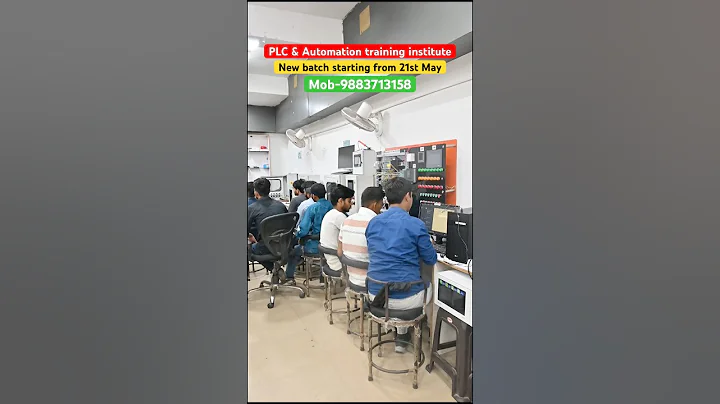 Best plc training institute in India #plc #scada #plctraining #shorts  #electrical #vfd #wiring #hmi
