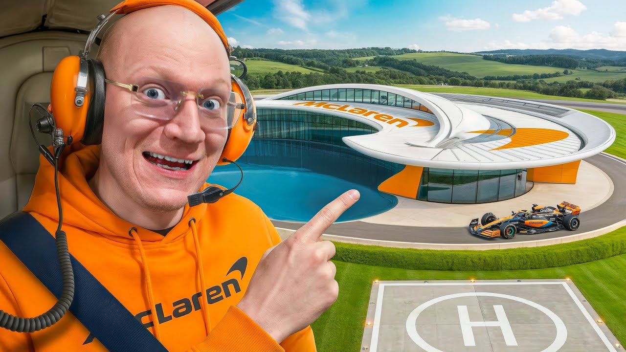 ODWIEDZIŁEM FABRYKE MCLARENA! (Victory Lap - McLaren x Logitech G)