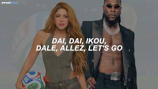 Shakira, Burna Boy - Dai Dai (Spanish Version) | Letra/Lyrics