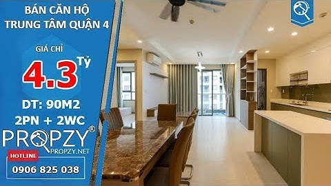 Bán căn hộ sang trọng The Gold View Quận 4, thiết kế 3 phòng ngủ diện tích 116m2 | Propzy