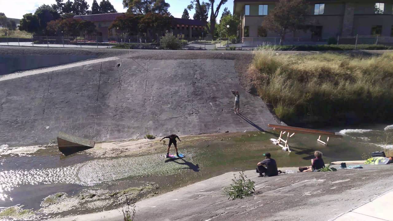 Wakeboarding in the Dublin storm canal. YouTube