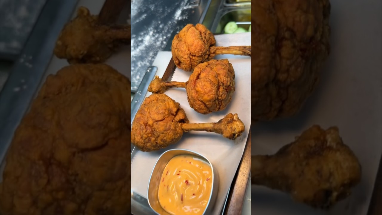 The CHICKEN DRUMSTICKS from Karahi Adda in Westbury, NY need to be on your DEVOUR-list! #DEVOURPOWER