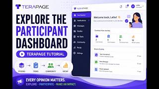 Terapage Participant Dashboard Tutorial | Navigate Studies & Research Activities
