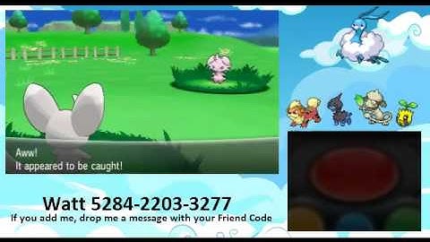 Pokemon Y Hunt - Shiny Espurr