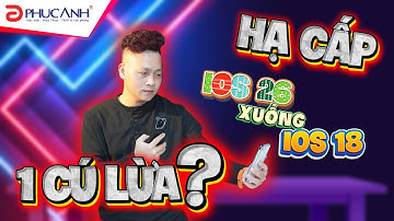 SỰ THẬT VỀ iOS 26 & CÚ LỪA HẠ CẤP iOS 18 DO KHÓA SIGN #apple #ios26 #iphone