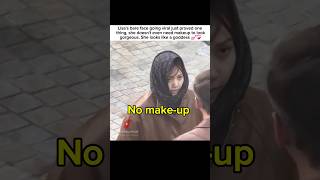 Lisa never feel scared to show her bare face 🤧😱 #blackpink #블랙핑크 #lisa #리사 #shorts