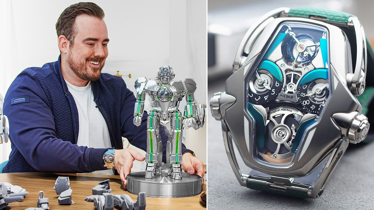 This $350'000 Watch Turns Into a Robot - YouTube - Swiss Watch Gang