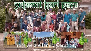 Hari Raya Idhul Fitri 1443 H bersama keluarga di Jawa Barat \
