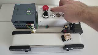 Mini Conveyor Servo Learning Kit For Siemens Simatic 1200 1212c For Step7 and Tia Portal