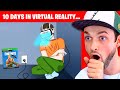 I spent 10 DAYS in a VR Headset and THIS happened... (True Story Animation)