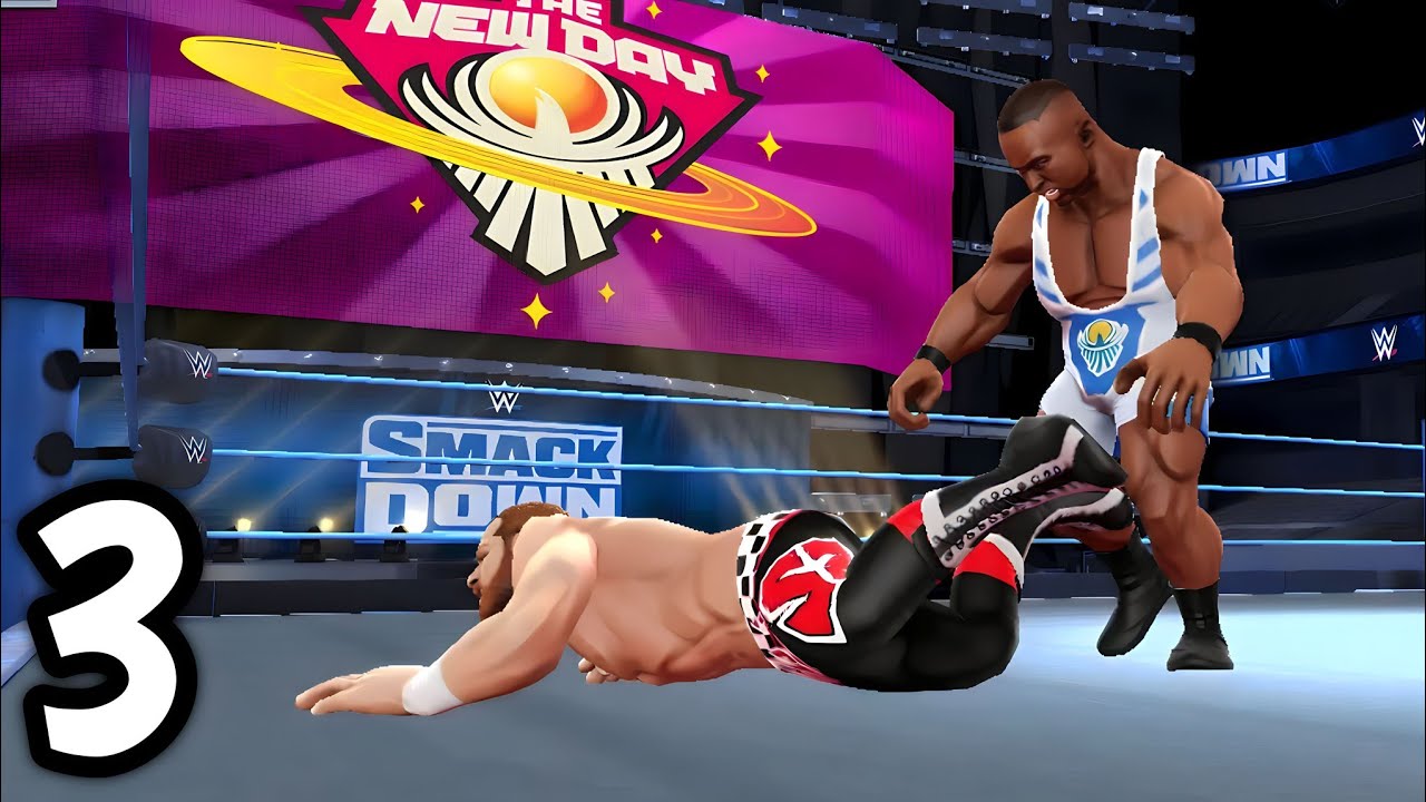 sami zayn vs big e wwe mayhem - YouTube