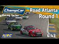 ChampCar iRacing Series, Round 1 - Road Atlanta