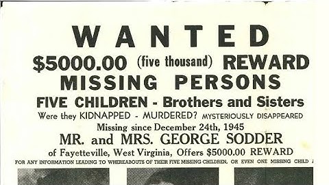 AI vs. Unsolved Mysteries: The Sodder Children