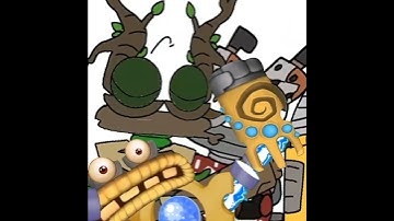 Plant x Earth 💀💀💀 Credit to: @TheSweetestJally #shorts #mysingingmonsters #wubbox