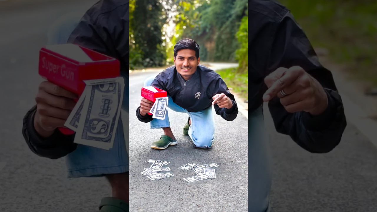 Hippo super money gun machine unboxing 👍