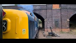 (HD) Roaring Departure Behind 55009 From Leicester North