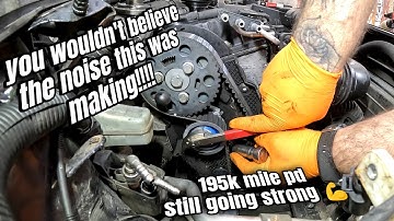 Volkswagen Passat 1.9pd timing belt and alternator pully replacement