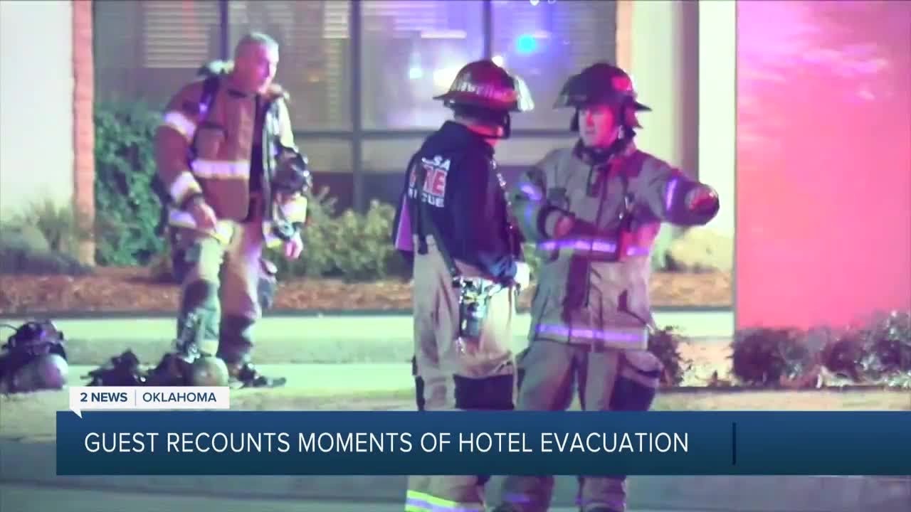 Hotel Exploding Hotel guest recounts moments of evacuation after explosion - YouTube