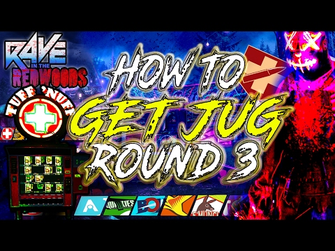 RAVE IN THE REDWOODS "HOW TO GET JUGGERNOG ON ROUND 3" START STRATEGY GET "TUFF NUFF" PERK FAST!