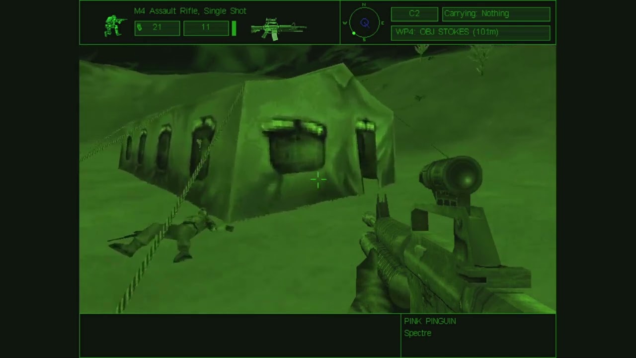 Delta Force (1998) - (Indonesia) 03 "Spectre". (No Comments) gameplay. GOG + Heroic (Linux Fedora)