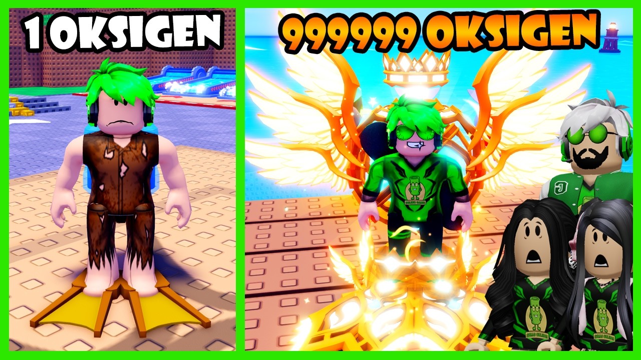 Akibat Diremehkan Karena Alat Selam Jelek Buatku Bangkit Jadi Penyelam Legendaris Di Roblox