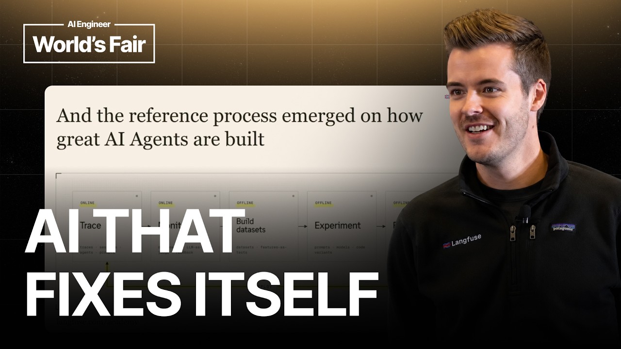 The Self-Improving OSS Agent Stack — Marc Klingen, Langfuse thumbnail
