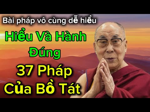 Hiểu Và Thực Hành Đúng 37 Pháp Của Bồ Tát | Thánh Đức Dalai Lama Từ Bi Khai Thị