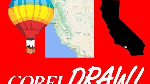 CorelDraw Tips & Tricks Trace a State Map and mark a City