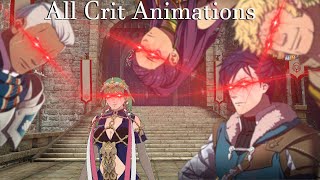 Fire Emblem Three Houses - All Critical Hit Animations