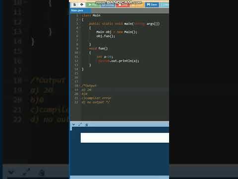 find the output #3 #javaprogramming  #placements