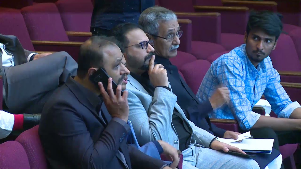 Minister Of IT Amin Ul Haque at BlockCon Pakistan-1.0 Conference.