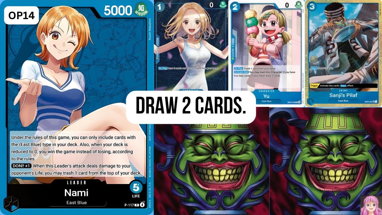 I Choose Yu!!! East Blue Only Blue Nami Deck List and Gameplay!!!