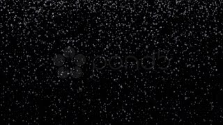 Small Snow Flakes Falling On Black Background, Loopable. Stock Footage screenshot 3