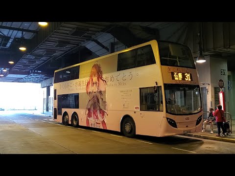 Download Hong Kong Bus KMB ATENU554 @ 31 九龍巴士 Alexander Dennis Enviro500 MMC 荃灣西站 - 石籬 (循環線)