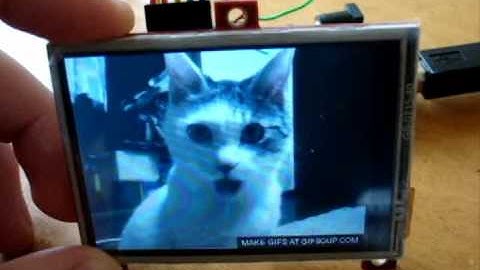 4D Systems LCD Display playing video animations (using Arduino)