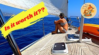 Is it worth it to live full time on a sailboat? Cruising life’s dirty, hot and dusty realities! #61