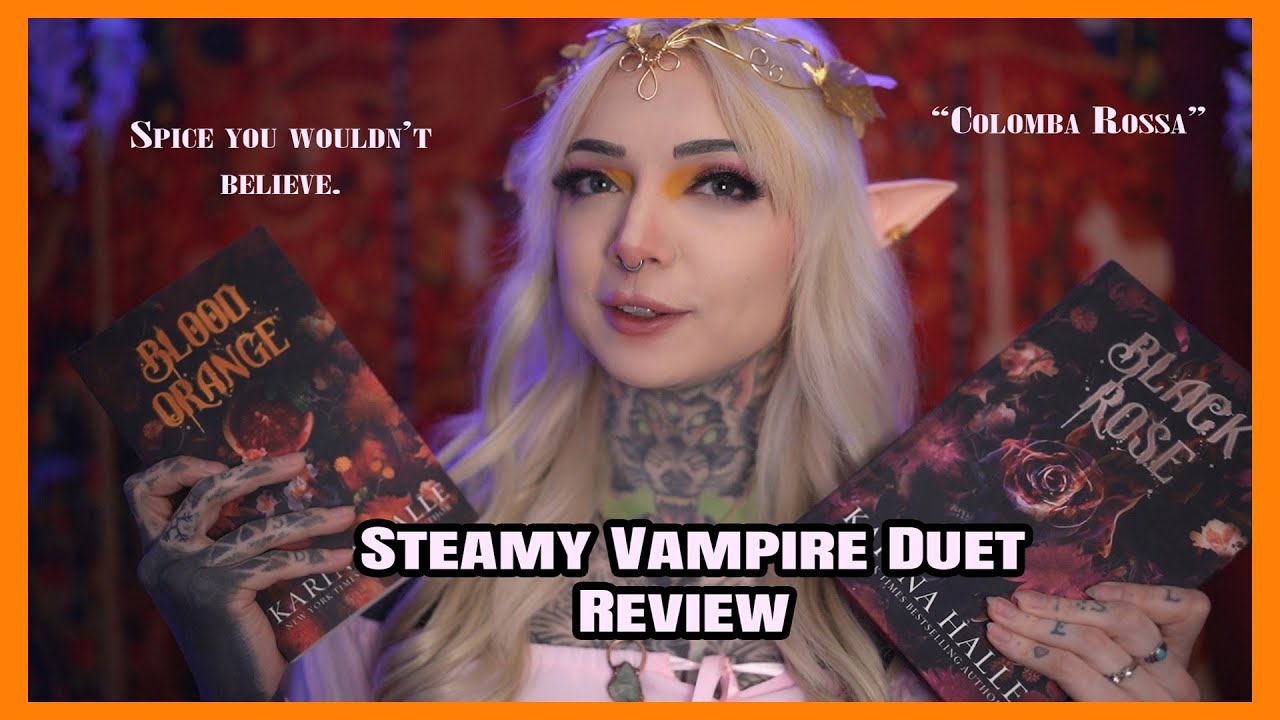 🧛 This Vampire Book Is STEAMY🥵 BLOOD ORANGE 🍊 Review