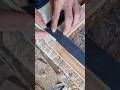 Flattening opal ends for plywood base #shorts #woodworking #diy