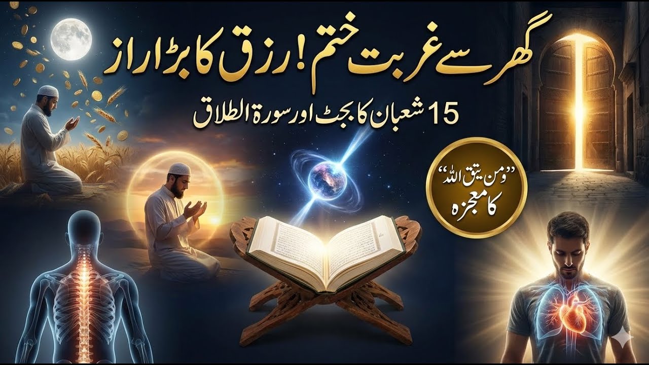 Ghar se Ghurbat aur Tangi Khatam | Surah Talaq ka wo Mojza jo Taqdeer badal de | Sialvi TV