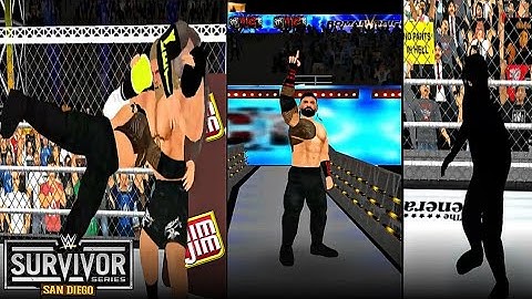 WR3D 2K25:|ROMAN RETURN| ROMAN SPEAR TO ROMAN | MYSTERY MAN ATTACK PUNK AT SURVIVOR SERIES 2025 |