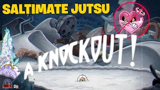 Chef Saltbaker Récord Mundial en 52s (Saltimate Jutsu) Cuphead DLC