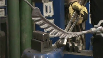 Forging an Acanthus Leaf - Power Hammer Tutorials