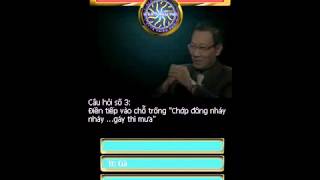 Chơi game ai là triệu phú trên di động bản HD screenshot 4