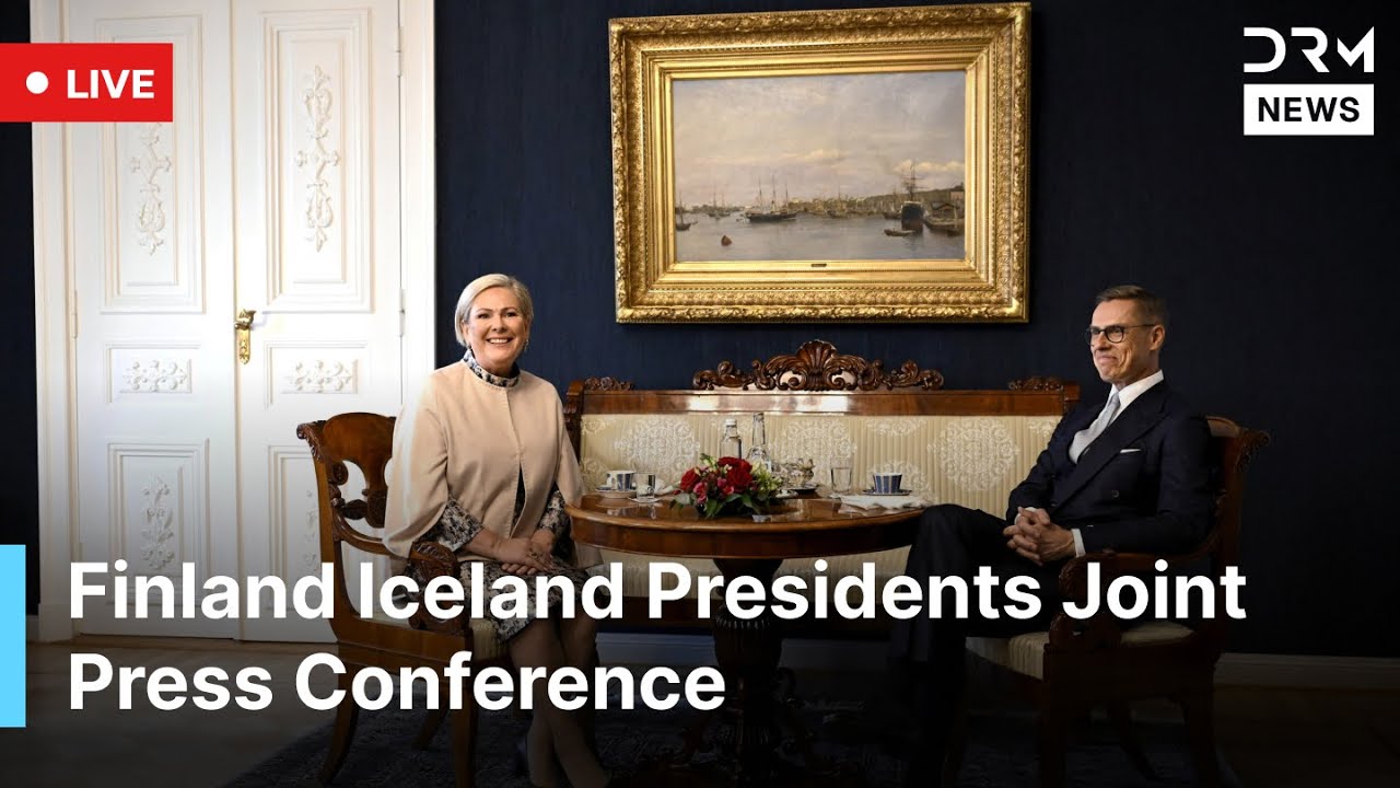 LIVE: Finland and Iceland Presidents Hold Joint Press Conference in Helsinki | AC1G