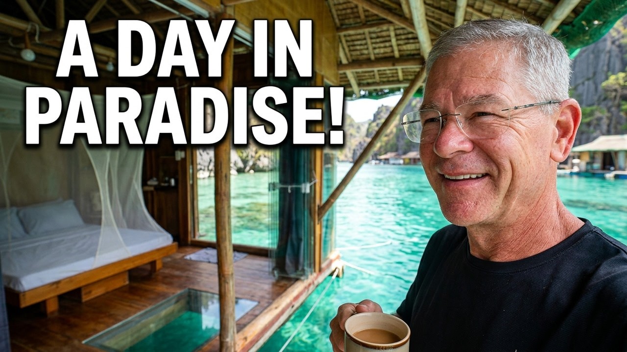 WE STAYED IN A LUXURY OVERWATER BUNGALOW IN CORON PALAWAN!