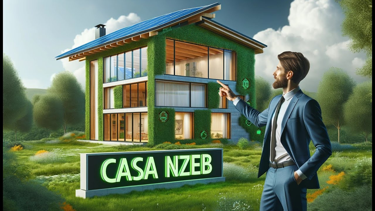 Edifici NZEB casa a energia quasi zero con una riqualificazione energetica